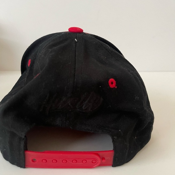 Hustle Embroidered Ball Cap by Top Level 100% Cotton One Size Snap Back - Picture 5 of 8